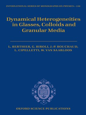 cover image of Dynamical Heterogeneities in Glasses, Colloids, and Granular Media